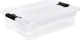 Keeeper Cornelia Aufbewahrungsbox, 28l, transparent