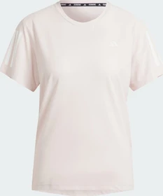 adidas Own The Run Laufshirt kurzarm putty mauve (Damen)