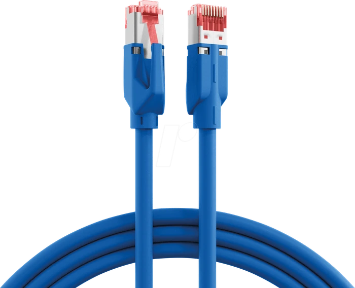 EFB Elektronik TM21 UC900 Patchkabel, Cat7/Cat6a, S/FTP, RJ-45/RJ-45, 50m, blau