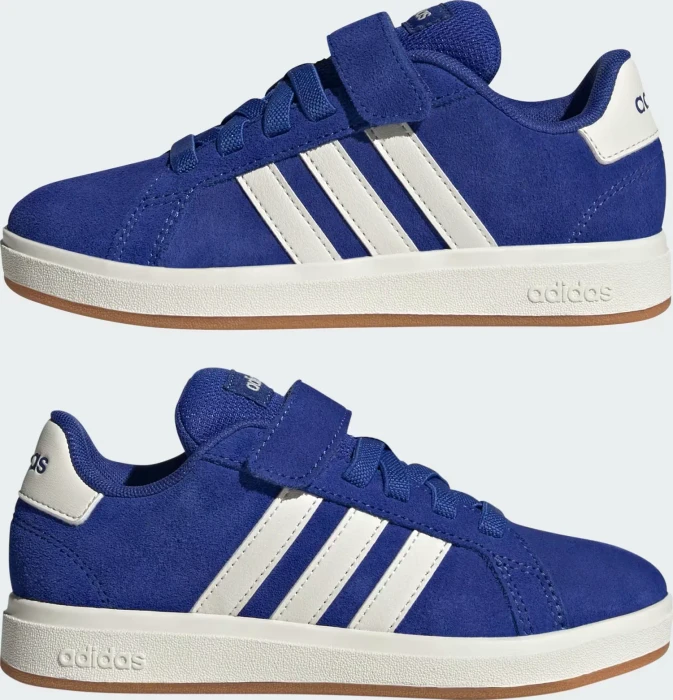 adidas Grand Court 00S semi lucid blue/off white/gum (Junior)