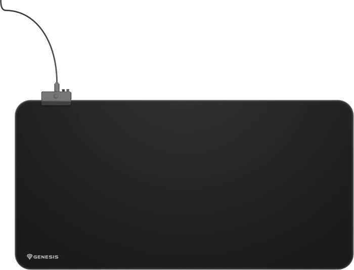 Genesis Boron 500 XXL RGB Gaming Mousepad, 800x400mm, schwarz