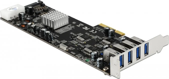 DeLOCK 4x USB-A 3.0, PCIe 2.0 x4