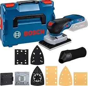 Bosch Professional GSS 18V-13 Akku-Schwingschleifer solo inkl. L-Boxx + Zubehör