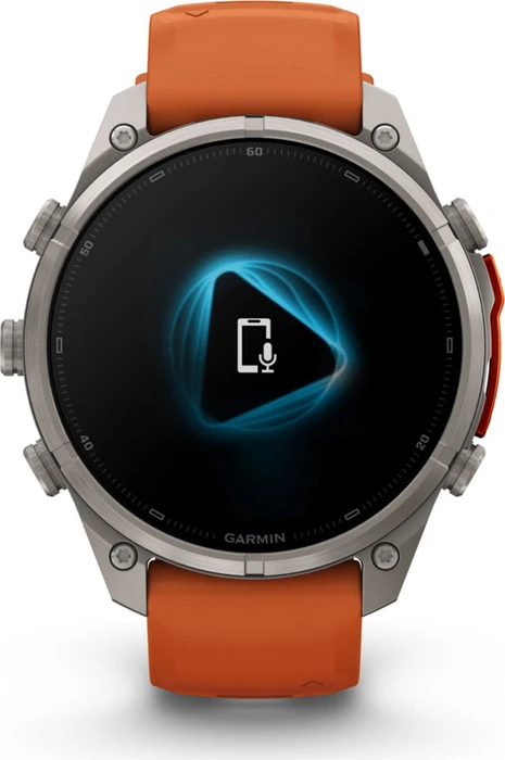 Garmin Fenix 9 Pro inReach 47mm titanium/autumn orange-spark orange