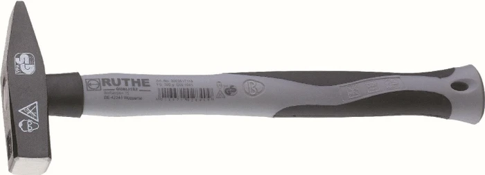 Picard Ruthe Schlosserhammer, 300g, 30cm Fiberglasstiel