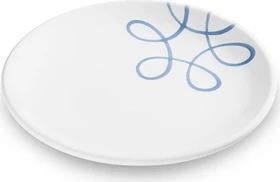 Gmundner Keramik Pur geflammt Dessertteller 20cm blau