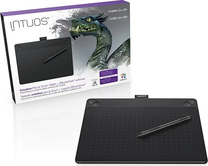 Wacom Intuos 3D M schwarz, USB