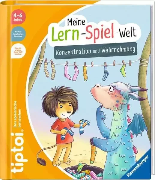 Ravensburger tiptoi Buch: Meine Lern-Spiel-Welt: Konzentration und Wahrnehmung