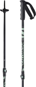 Salomon Steep Vario Alpin Skistock schwarz/grün (Junior) (Modell 2026/2027)