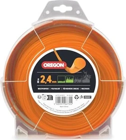 Oregon Trimmerfaden für Rasentrimmer orange, 2.4mm/88m
