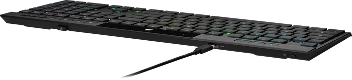 Corsair Gaming K100 AIR Wireless, MX RGB ULP Tactile, USB/Bluetooth, US