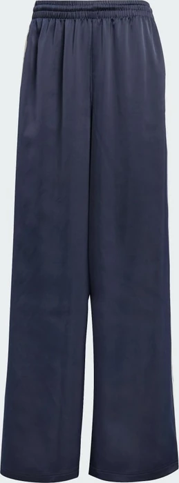 adidas Adicolor Satin Wide Leg Trainingshose lang night indigo (Damen)
