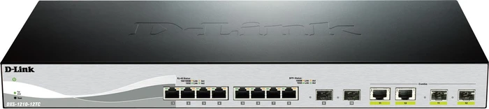 D-Link DXS-1210 Rackmount 10G Smart Switch, 8x RJ-45, 2x SFP+, 2x RJ-45/SFP+