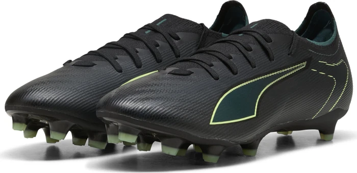 Puma Ultra 6 Match FG/AG puma black/fizzy light/green terrain