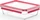 Emsa Clip&Close Glas rechteckig Aufbewahrungsbehälter 2l rot (N1041100)