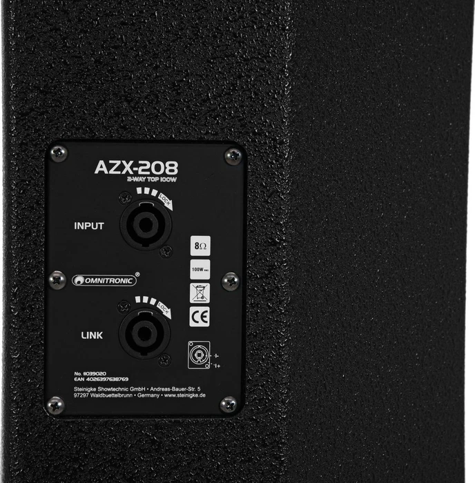 Omnitronic AZX-208, Stück