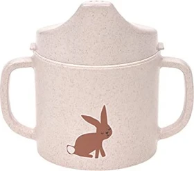 Lässig Little Forest Trinklernbecher, 6+M, hase