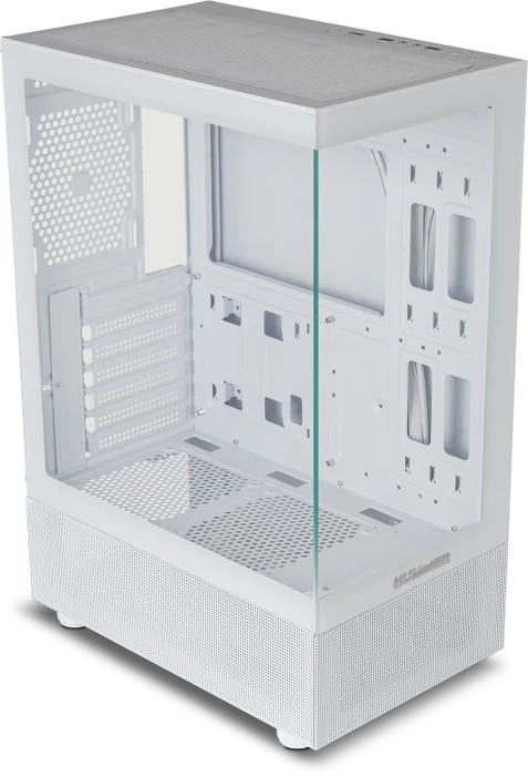 Nox Xtreme Hummer Vision White, weiß, Glasfenster