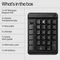 HP 430/435 Programmable Wireless Keypad, schwarz, Bluetooth Vorschaubild