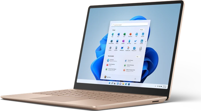 Microsoft Surface Laptop Go 2, Sandstein, Core i5-1135G7, 8GB RAM, 128GB SSD, UK, Business