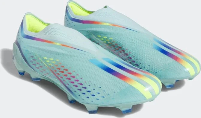 adidas X Speedportal+ FG clear aqua/solar red/power blue
