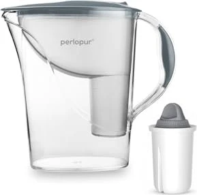 PearlCo Standard Tischwasserfilter inkl. Kartusche classic protect+ grau