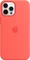 Apple Silikon Case mit MagSafe für iPhone 12 Pro Max zitruspink Vorschaubild
