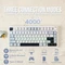 Epomaker x Aula F75, Light Blue, LEDs RGB, hot-swap, LEOBOG Reaper, USB/Bluetooth, US Vorschaubild