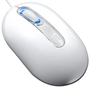 ASUS UT250 Blue LED Mouse weiß