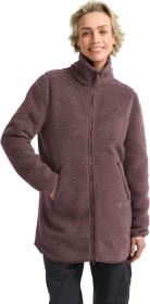 Jack Wolfskin High Curl Coat Funktionsmantel sheer plum (Junior)