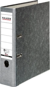Falken Wolkenmarmor Ordner 2-Ring Recycling, 80mm, A4, grau