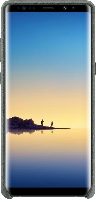 Samsung EF-XN950AK Alcantara Cover für Galaxy Note 8 khaki