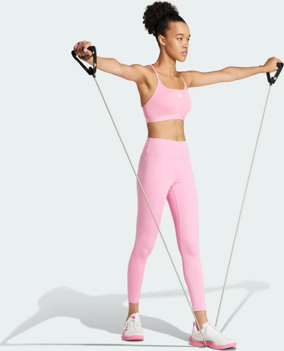 adidas Aeroreact Training Light-Support Sport-BH bliss pink (Damen)