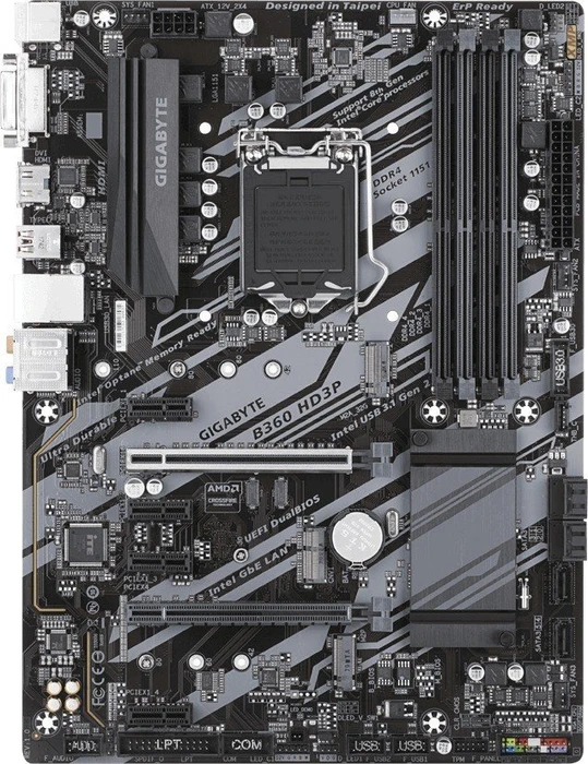 GIGABYTE B360 HD3P (Intel 1151 v2)