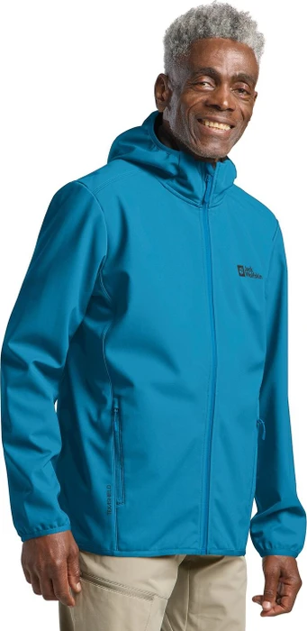 Jack Wolfskin Bornberg Hoody Funktionsjacke aurora blue (Herren)