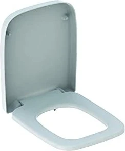 Geberit Renova Plan WC-Sitz eckiges Design, Befestigung von unten