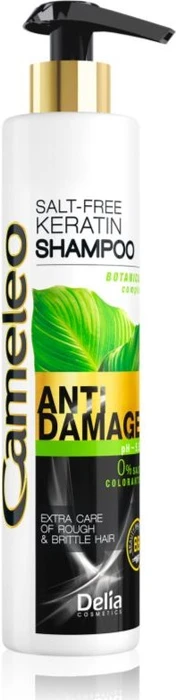 Delia Cosmetics Cameleo Keratin Anti-Damage Shampoo, 250ml