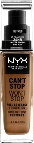NYX Can't Stop Won't Stop Foundation nutmeg, 30ml