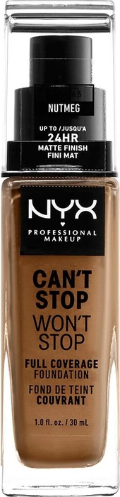 NYX Can't Stop Won't Stop Foundation nutmeg, 30ml
