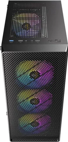 Antec AX26 RGB Elite, schwarz, Glasfenster