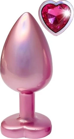 Dream Toys Gleaming Love Plug large pearl pink