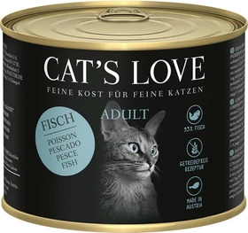 Cat's Love Fisch Pur mit Distelöl und Petersilie, 1.20kg (6x 200g)