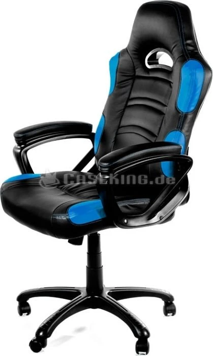 Arozzi Enzo Gamingstuhl, schwarz/blau