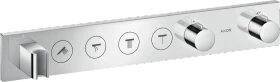 Hansgrohe Axor ShowerSolutions Thermostatmodul Select 600/90 Unterputz für 4 Verbraucher polished red gold