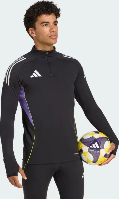 adidas Tiro 25 Competition Training Funktionsshirt langarm black/purple rush (Herren)