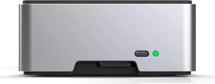 Flirc Gehäuse für Raspberry Pi 5, schwarzer Deckel, schwarz/silber