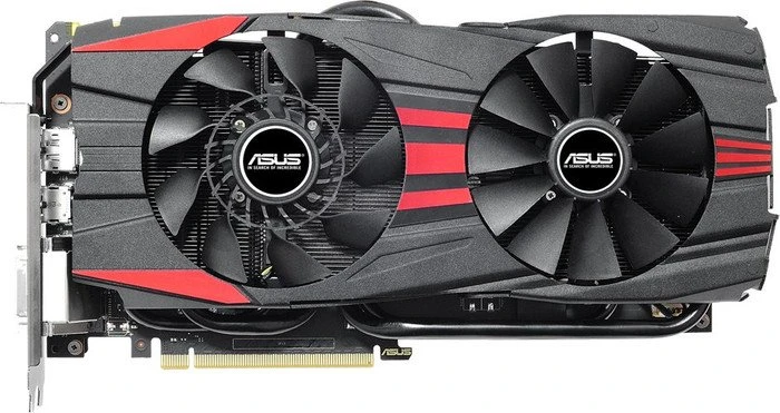 ASUS GeForce GTX 960 DC2 Black Edition OC, GTX960-DC2OC-2GD5-BLACK, 2GB GDDR5, DVI, HDMI, 3x DP