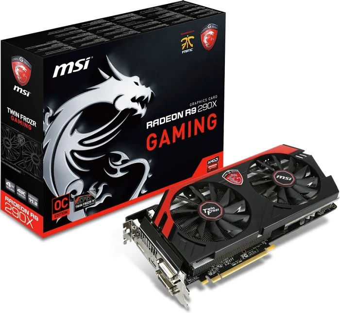 MSI Radeon R9 290X, R9 290X Gaming 4G, 4GB GDDR5, 2x DVI, HDMI, DP