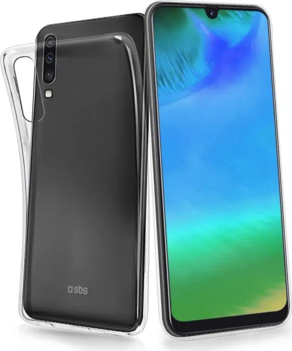 SBS Mobile Skinny Cover für Samsung Galaxy A70 transparent