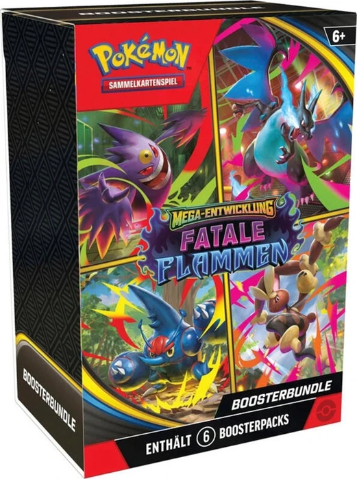 Pokémon - Mega-Entwicklung Fatale Flammen Boosterbundle